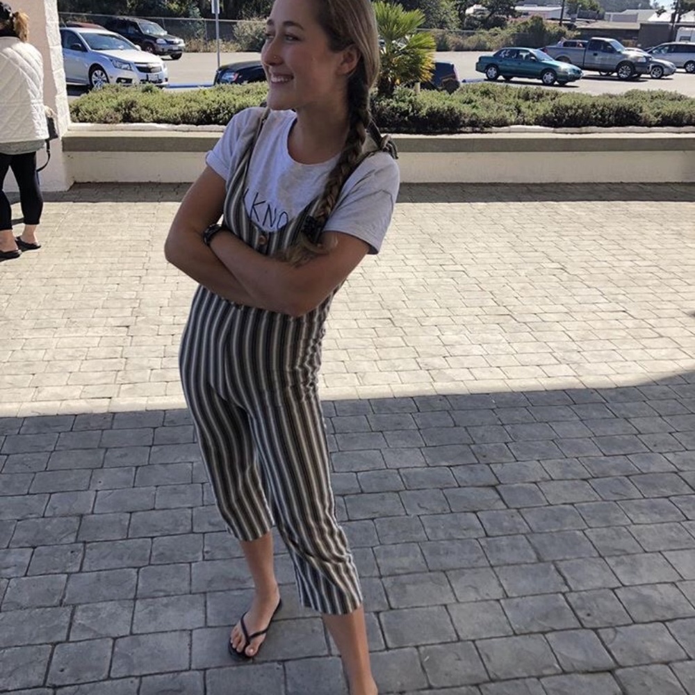 Striped jumpsuit - Picture 4 of 4
